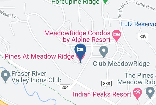Pines At Meadow Ridge Map