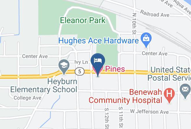Benewah - Pines Motel Inc Maps