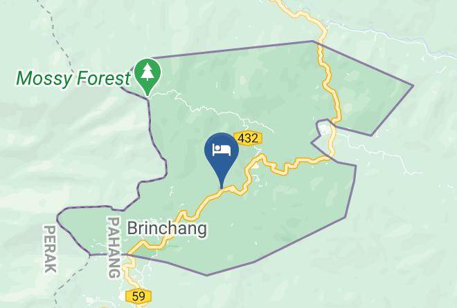 Cameron Highlands District - Pines & Roses Hotel Maps