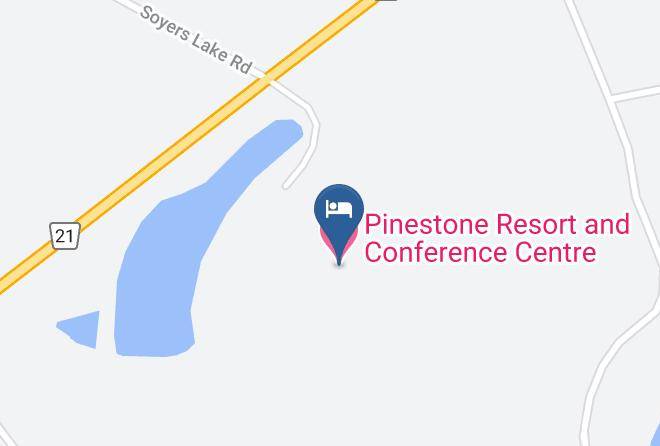 Haliburton - Pinestone Resort And Conference Centre Maps