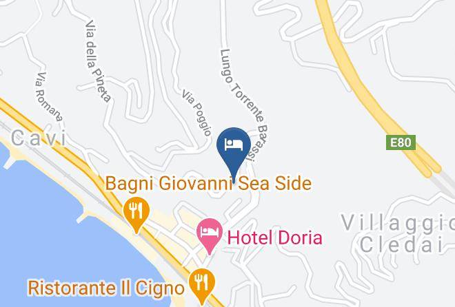 Genoa - Pineta Del Borgo Maps