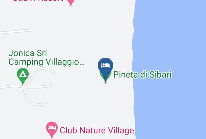 Cosenza - Pineta Di Sibari Maps