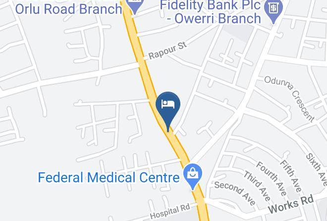 Owerri - Pinewood Hotel Maps