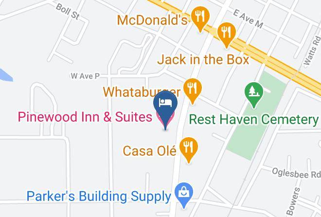 Hardin - Pinewood Inn & Suites Maps