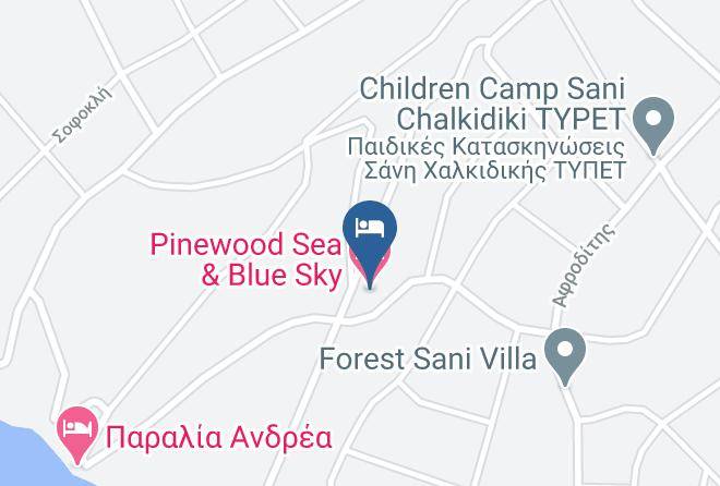 Khalkidhiki - Pinewood Sea & Blue Sky Maps