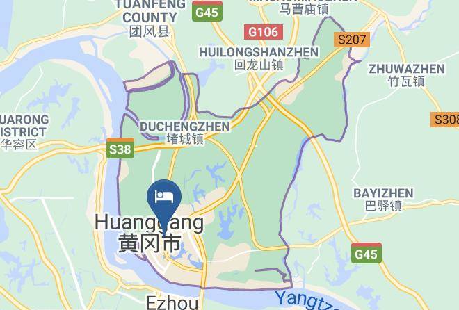 Huanggang - Ping'an Hotel Maps
