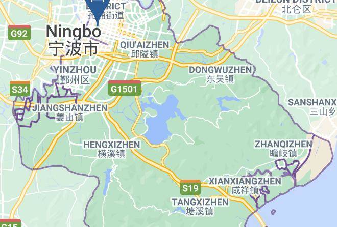 Ningbo - Ping'an Hotel Ningbo Maps