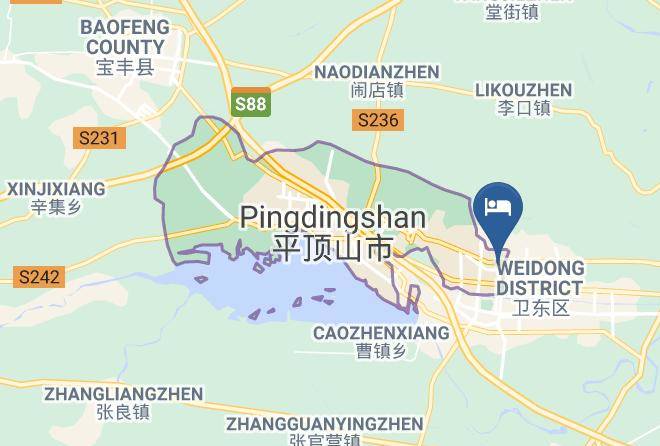 Pingdingshan - Pingan Hotel Maps