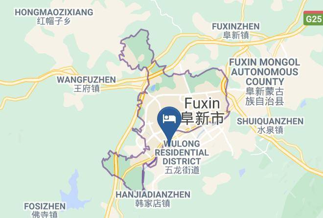 Fuxin - Pingguo Express Hotel Maps