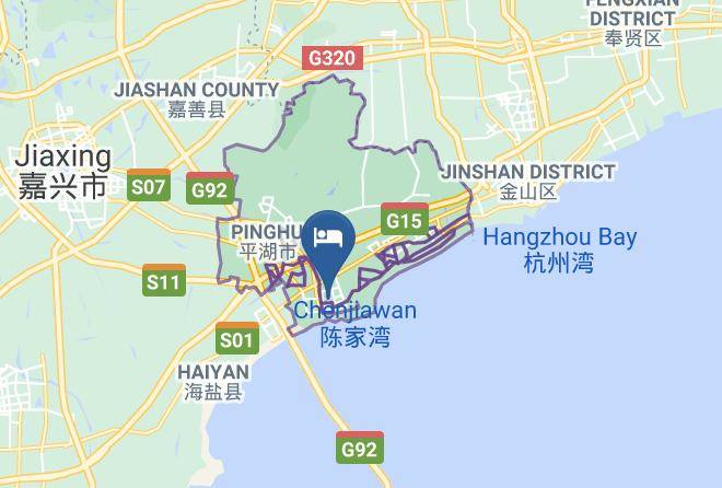 Jiaxing - Pinghu Shell Hotel Yashan Middle Road Shop Maps