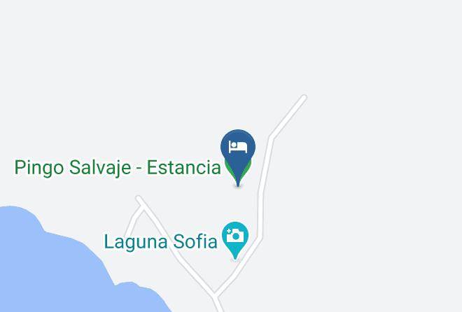 Ultima Esperanza Province - Pingo Salvaje Estancia Maps