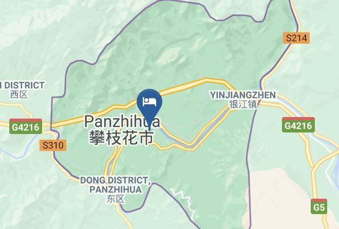 Panzhihua - Pingse Art Hotel Maps