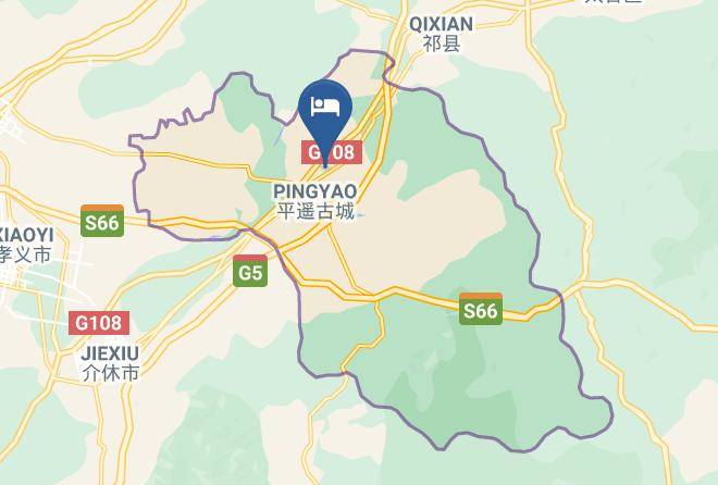 Jinzhong - Pingyao Jinrong Homey Inn Maps