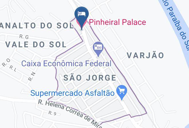 Pinheiral - Pinheiral Palace Hotel Maps