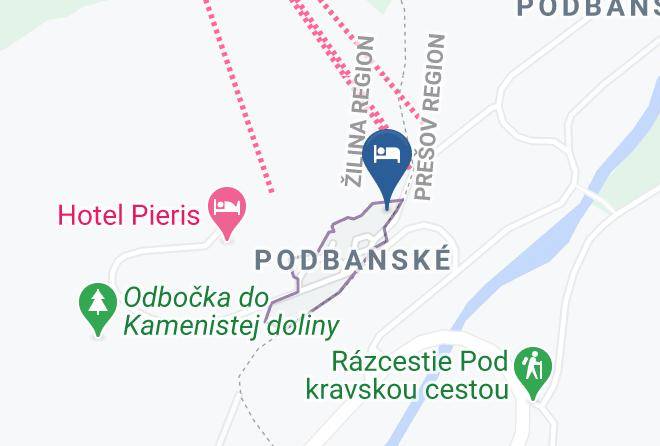 Liptovsky Mikulas - Pinius Chata Maps