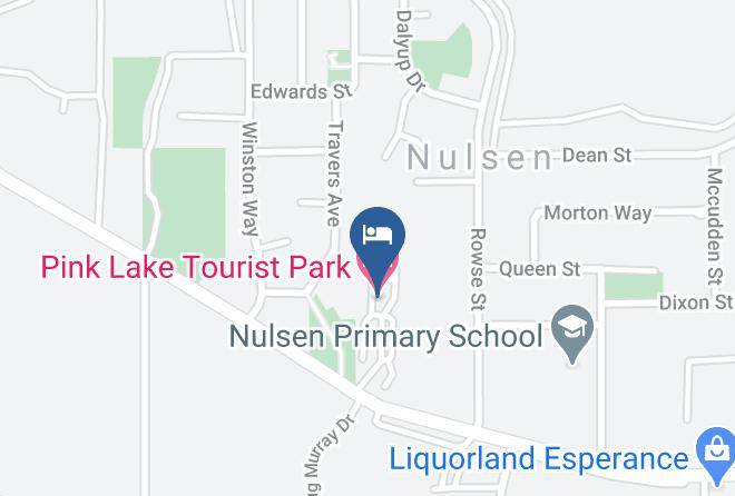 Esperance - Pink Lake Tourist Park Maps