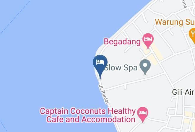 North Lombok Regency - Pinkcoco Gili Air Maps