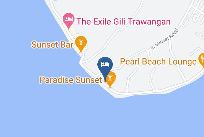 North Lombok Regency - Pinkcoco Gili Trawangan Maps