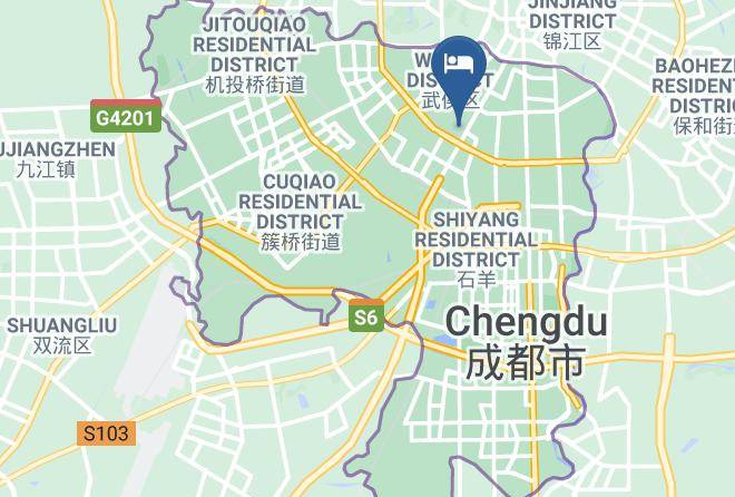 Chengdu - Pinle Hotel Chengdu Xiaojiahe Branch Maps