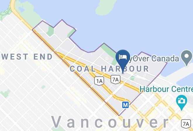Greater Vancouver - Pinnacle Hotel Harbourfront Maps