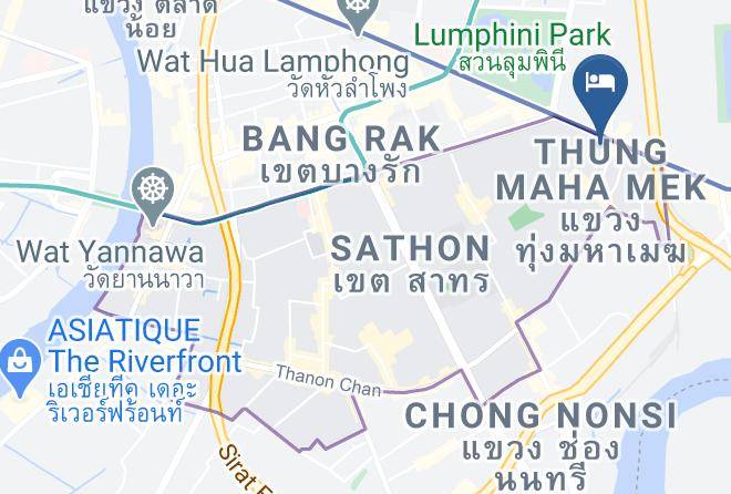 Sathon - Pinnacle Lumpinee Park Hotel Maps