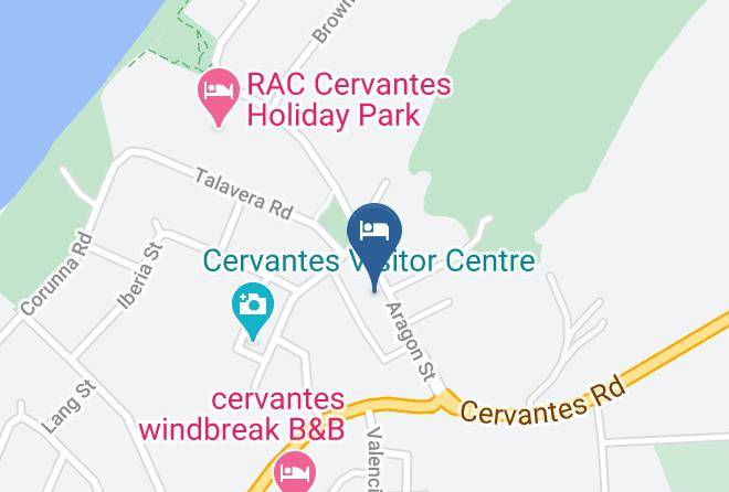 Dandaragan - Pinnacles Edge Resort Maps