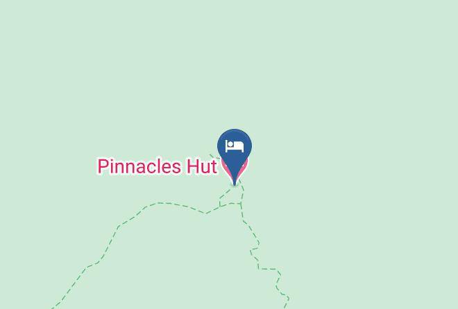 Pinnacles Hut Map