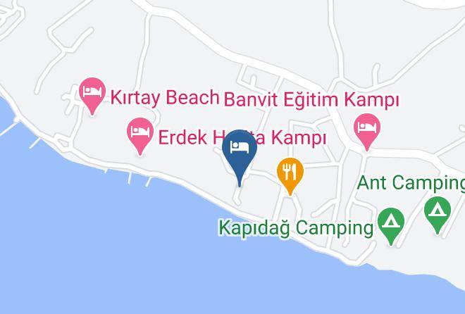 Balikesir - Pino Mar Luxury Bungalows Maps