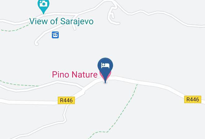 Sarajevo - Pino Nature Hotel Maps