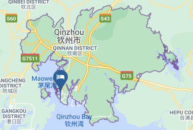 Pinshang Express Chain Hotel Qinzhou Qinzhougang Map