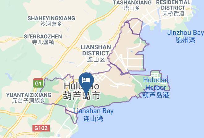 Huludao - Pintaoge Family Hotel Maps