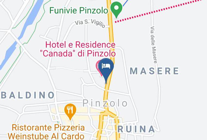 Trento - Pinzolo Al Melo Maps