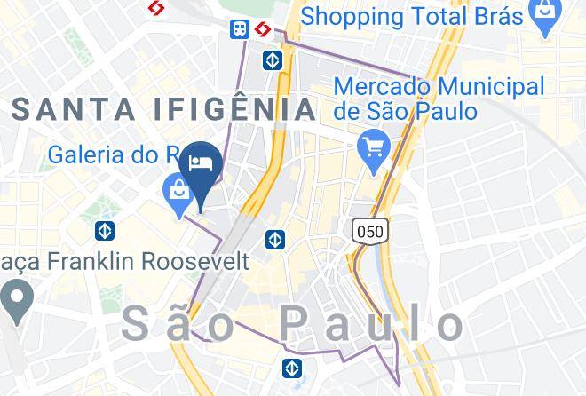 Sao Paulo Republica - Piolin Palace Hotel Maps