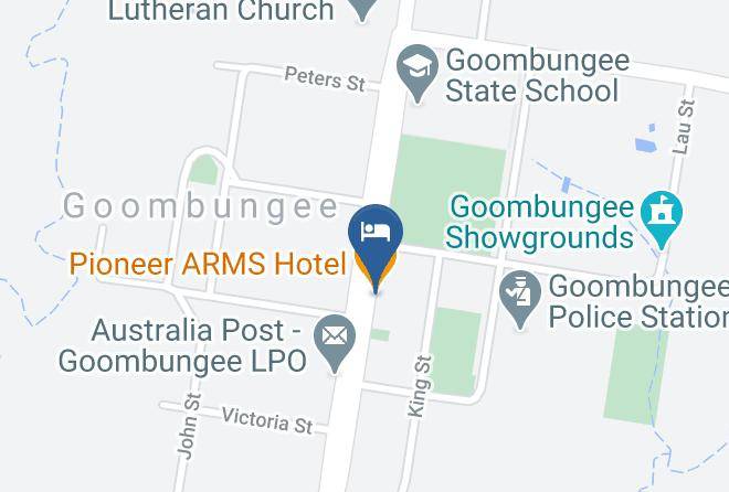 Toowoomba - Pioneer Arms Hotel Maps