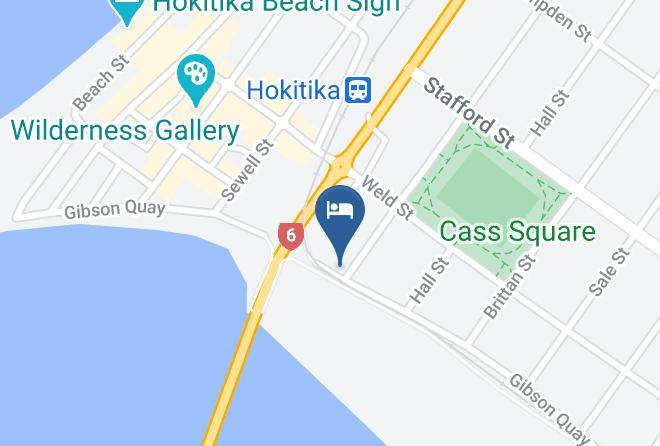 Westland - Pioneer Hotel Maps