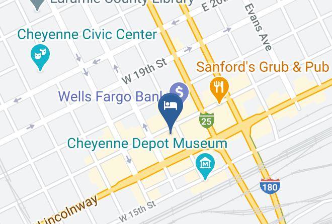 Laramie - Pioneer Hotel Maps