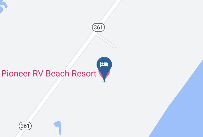 Nueces - Pioneer Rv Beach Resort Maps