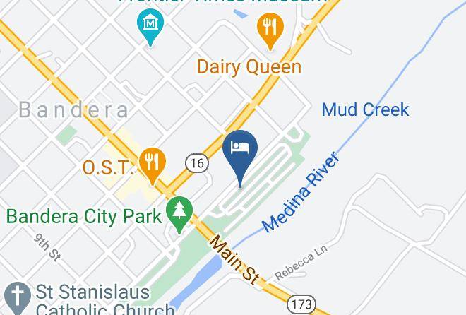 Bandera - Pioneer Rv Resort Maps