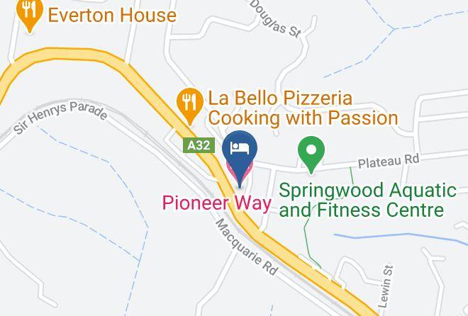 Blue Mountains - Pioneer Way Motel Maps