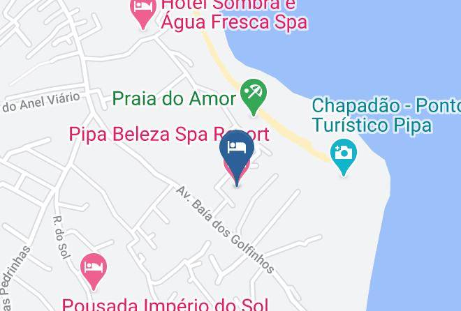 Tibau Do Sul - Pipa Beleza Spa Resort Maps