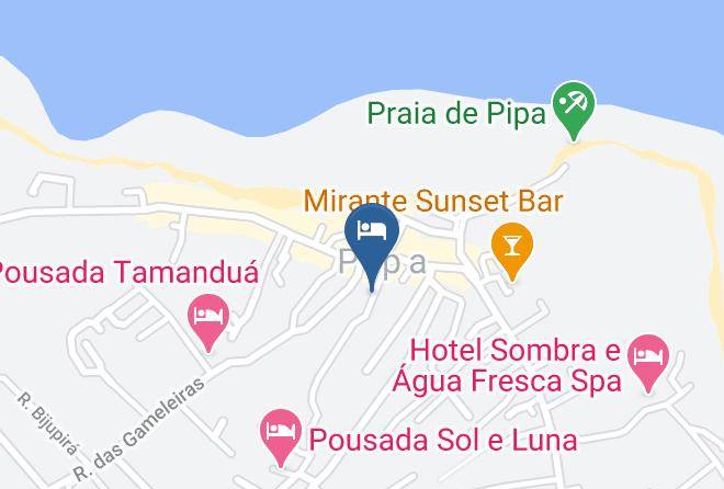 Tibau Do Sul - Pipa Centro Residence Maps