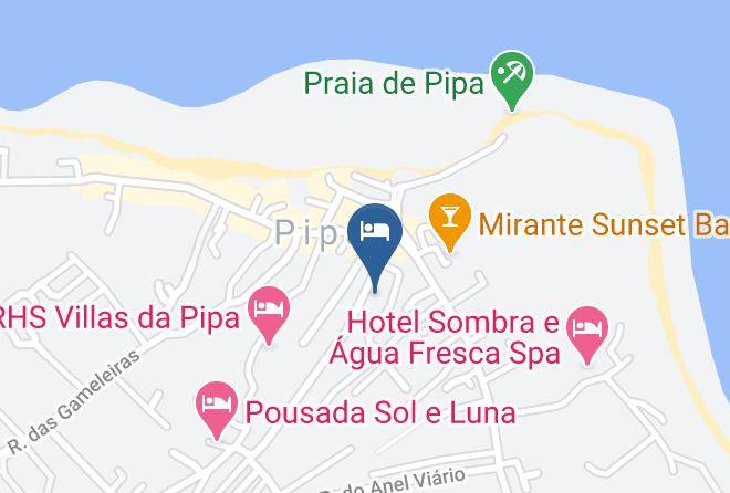 Tibau Do Sul - Pipa Lounge Pousada Maps