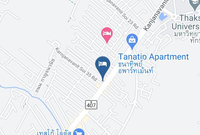 Amphoe Mueang Songkhla - Pipatpong Hotel Maps