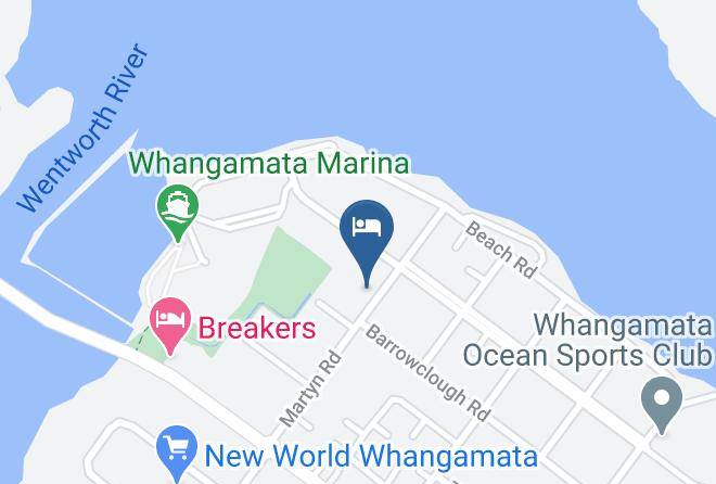 Thames Coromandel - Pipinui Motel Maps