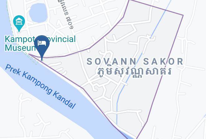 Kampot Town - Pippali Boutique Hotel Maps
