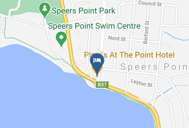 Lake Macquarie - Pippi's At The Point Hotel Maps
