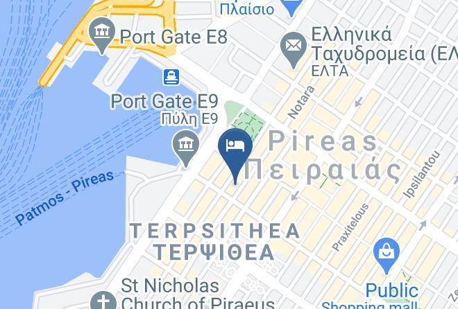 Piraeus - Piraeus Dream City Hotel Maps