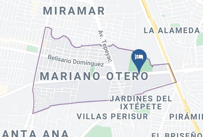 Zapopan - Piramid Motel Maps