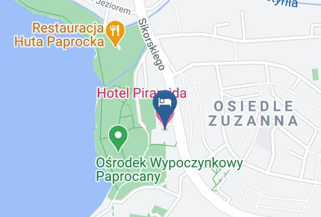 Tychy - Piramida Park Hotel & Wellness Maps