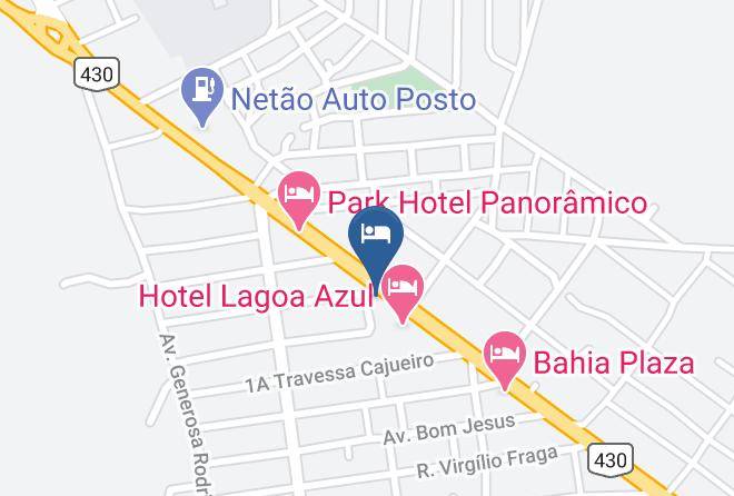 Bom Jesus Da Lapa - Piramide Hotel Luxor Maps